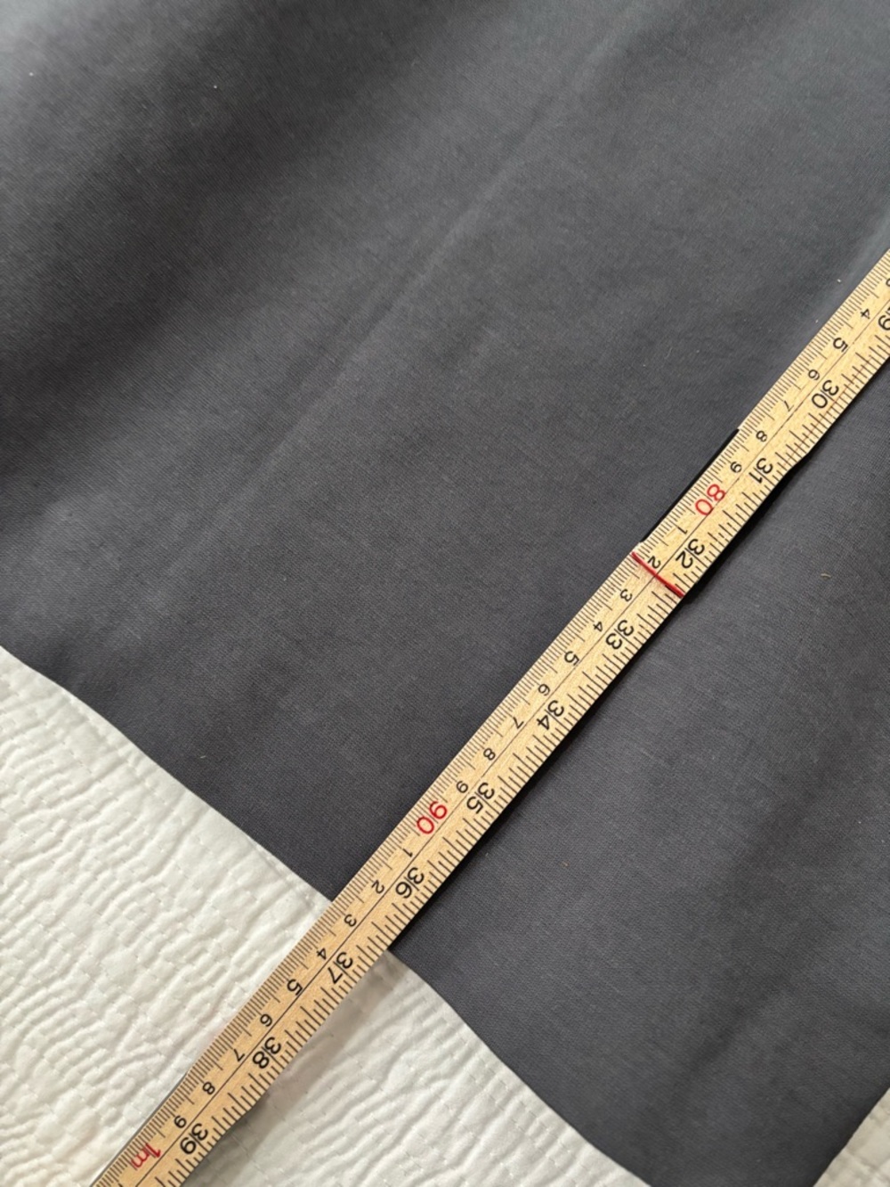 Adrianna Papell Charcoal Gray Long Sleeve Sheath Dress with Pintuck Size 12 - Picture 7 of 10